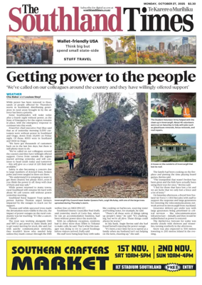 Cover of The Southland Times