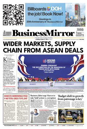 Cover of BusinessMirror