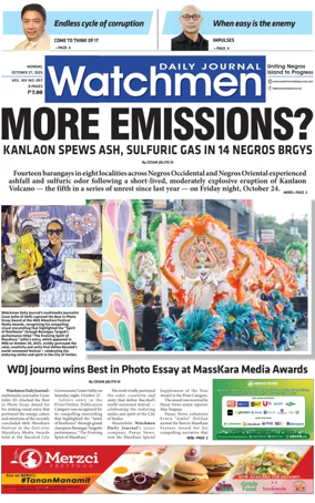 Cover of Watchmen Daily Journal