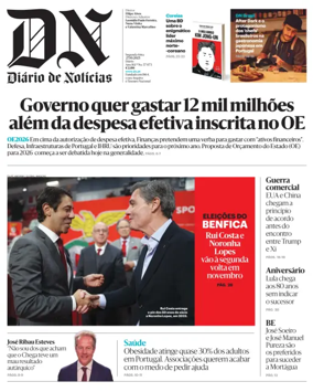 Cover of Diario de Noticias