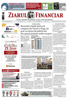 Cover of Ziarul Financiar