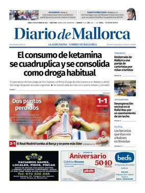 Cover of Diario de Mallorca