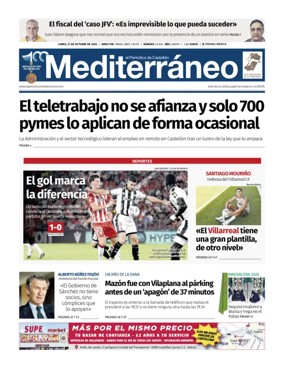 Cover of El Periódico Mediterráneo