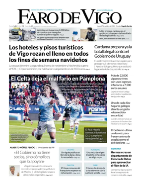 Cover of Faro de Vigo