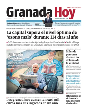 Cover of Granada Hoy