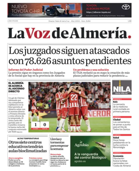 Cover of La Voz de Almería