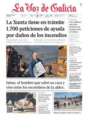 Cover of La Voz de Galicia (Carballo)