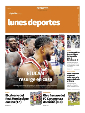 Cover of Lunes Deportes