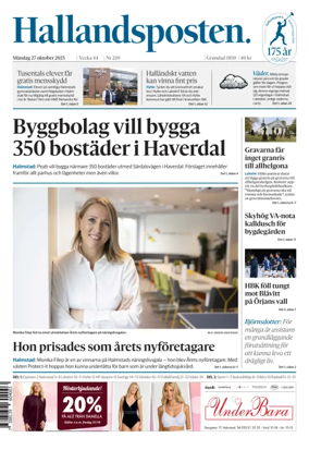 Cover of Hallandsposten