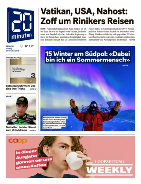 Cover of 20 Minuten - Zurich