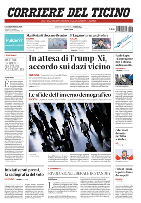 Cover of Corriere del Ticino
