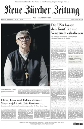 Cover of Neue Zürcher Zeitung