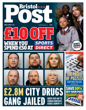Cover of Bristol Post