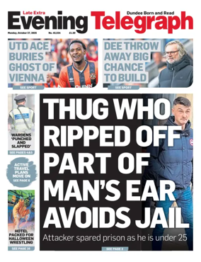 Cover of Evening Telegraph (First Edition)