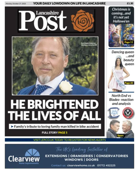 Cover of Lancashire Evening Post