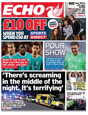 Cover of Liverpool Echo