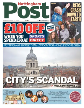 Cover of Nottingham Post
