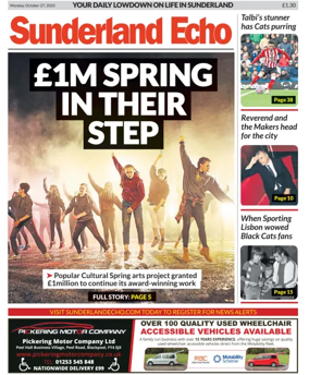 Cover of Sunderland Echo