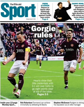 Cover of Herald Sport