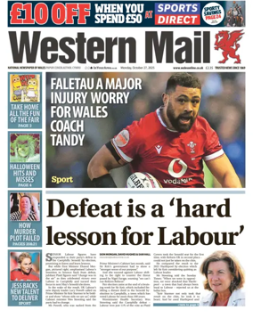 Cover of Western Mail