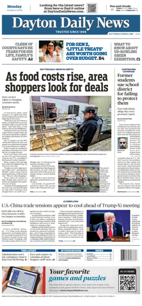 Cover of Dayton Daily News