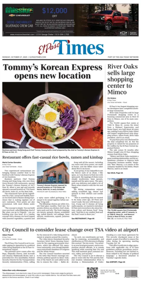 Cover of El Paso Times