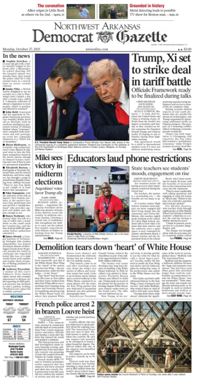 Cover of Northwest Arkansas Democrat-Gazette