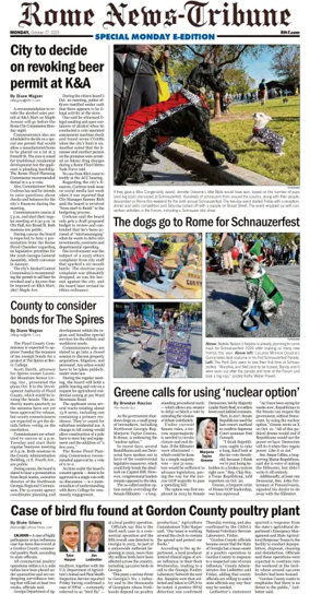 Cover of Rome News-Tribune