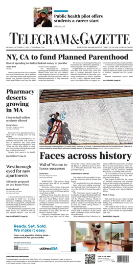 Cover of Telegram & Gazette