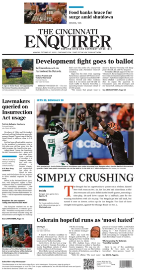 Cover of The Cincinnati Enquirer