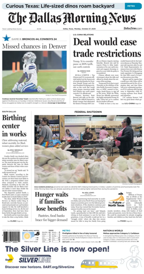 Cover of The Dallas Morning News
