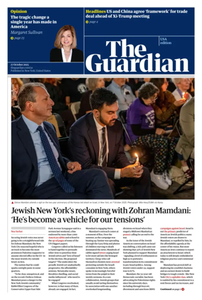 Cover of The Guardian (USA)