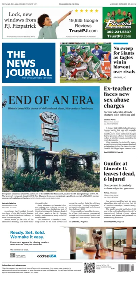 Cover of The News Journal