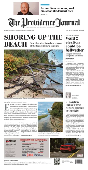 Cover of The Providence Journal