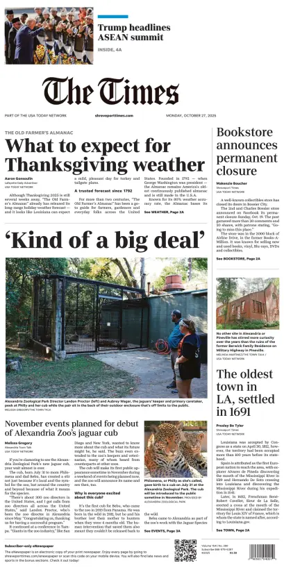 Cover of The Times (Shreveport)