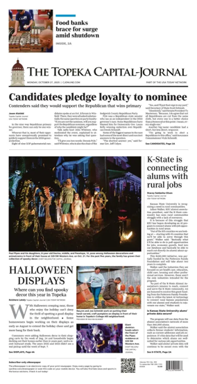 Cover of The Topeka Capital-Journal