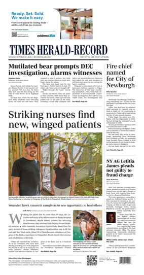 Cover of Times Herald-Record