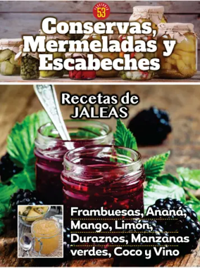 Cover of Conservas mermeladas y escabeches