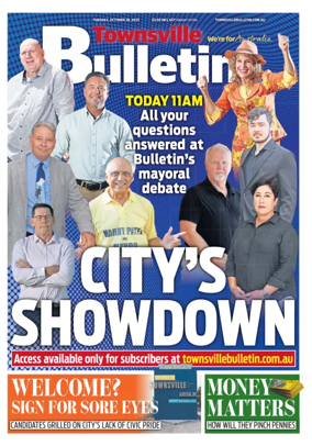 Cover of Townsville Bulletin