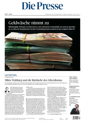Cover of Die Presse