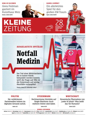 Cover of Kleine Zeitung Steiermark