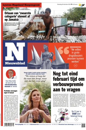 Cover of Het Nieuwsblad