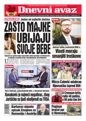 Cover of Dnevni avaz