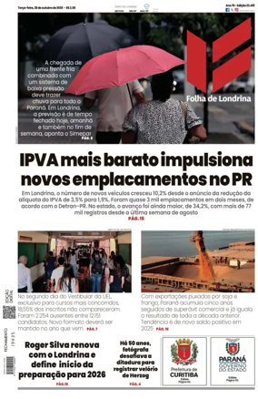 Cover of Folha de Londrina