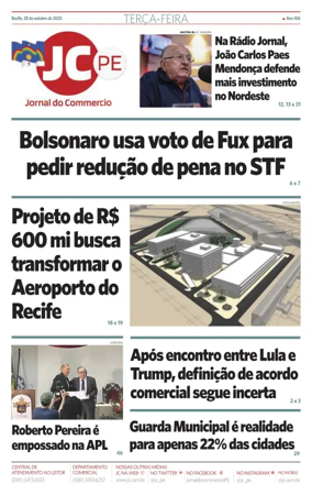 Cover of Jornal do Commercio