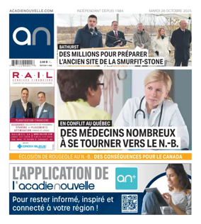 Cover of Acadie Nouvelle