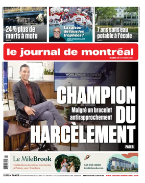 Cover of Le Journal de Montreal