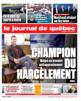 Cover of Le Journal de Quebec