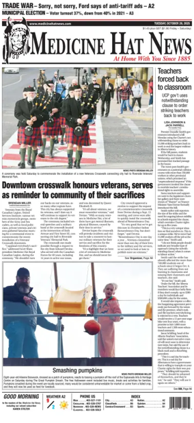 Cover of Medicine Hat News