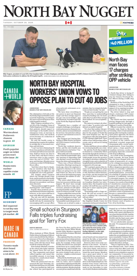 Cover of North Bay Nugget